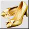 Сувенир "золотые туфельки"